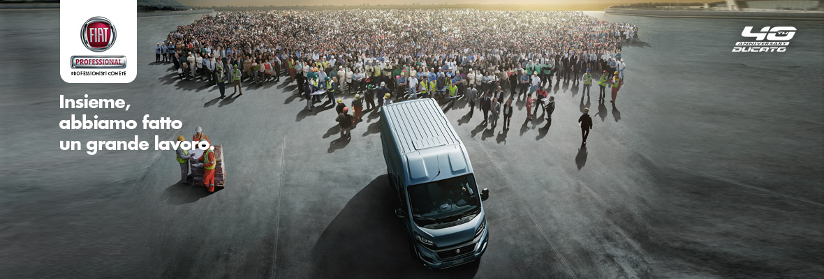 Ducato is the best-selling commercial vehicle in Europe